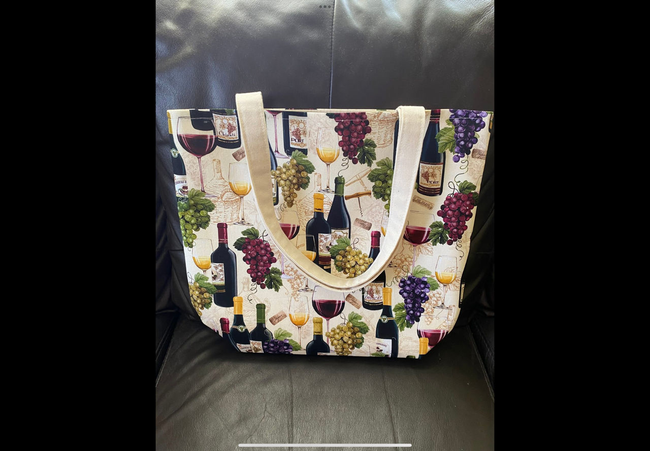 Timeless Treasures Wine Bottles & Grapes Drink Alcohol Glasses Sand (TT Wine Country 3)